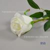 Bud de Rosa Simulado Ramo Único Flor de Seda Atacado Festival Decoração de Palco Arranjo de Cena de Casamento Colocação em Mesa de Conferência