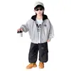 Chaqueta de primavera y otoño para niño 2026 nueva chaqueta con capucha casual y elegante para niños, top de otoño moderno para bebés