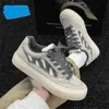 Zapatos de Skate Versátiles y Cómodos de Estilo Hongkonés Vulcanizados Tres Veces, Originales de Nicho para Hombre, Ligeros con Amortiguación, de Caña Baja, Moda Casual