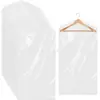 Capa de Poeira para Roupas Transfronteiriça Capa Transparente Impermeável para Casaco Doméstico Capa para Terno Saco de Roupa para Armazenamento Capa de Poeira para Roupas Penduradas Venda Direta