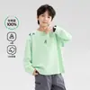 Ropa para Niños Zuoxi Camiseta de Manga Larga Algodón Puro 2026 Nuevo Modelo Camiseta Básica para Niños Clase A Top de Otoño para Niños