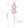 Comercio Electrónico Transfronterizo Fruta de la Fortuna Fruta Roja Artificial Fruta de Acebo Norteamericano Baya Roja Adornos Decoración del Hogar Flores de Nochevieja