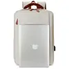 Nova bolsa de negócios simples e versátil, bolsa USB para laptop de grande capacidade, mochila estilosa multifuncional para o dia a dia para homens