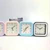 Novo despertador simples específico para estudantes para acordar, alimentado por bateria, fofo, pequeno, relógio com som alto para estudantes universitários, mini
