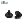 Tornillos de Cabeza Plana Moleteados de Apriete Manual, Pernos de Cabeza Redonda Grande de Acero al Carbono Galvanizado Niquelado, Tornillos de Ajuste de Apriete Manual