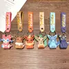 Celebridad de Internet Pikachu Pokemon Familia Eevee Llavero Colgante Muñeca Lindo Colgante para Mochila Escolar Llavero para Coche