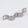 Sfgje1-Abrazadera Doble de Tubo de Acero Abrazadera para Tubo de Hierro Abrazadera de Doble Agujero para Tubo Tarjeta de Caballo Engrosada Abrazadera de Tubo de Acero en Forma de U