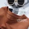¡Gran ajuste del fabricante! Camiseta Básica de Manga Corta, Cuello Redondo, Hombro Normal, Algodón Puro, Color Sólido Elegante, Top Corto para Mujer, Nuevo para Primavera y Verano