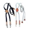 Delantal de Estilo Nuevo con Correas para el Cuello, Correas Cruzadas en Forma de X para los Hombros, Accesorios para Delantales, Accesorios de Correa para el Hombro de Cuero de PU