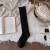 Calcetines de cachemira para mujer para otoño e invierno, estilo retro japonés, patrón de rombos, color café, calcetines hasta la pantorrilla, calcetines dulces con encaje, versátiles calcetines de punto holgados