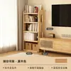 Estantería de madera maciza, estante de almacenamiento de pie, librero para el hogar, estante de almacenamiento abierto, vitrina de pared multicapa, estante de almacenamiento simple