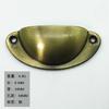 Tirador de concha para botiquín de medicina china, tirador antiguo para cajón, tirador semicircular de estilo chino, tirador retro moderno y sencillo.
