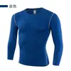 Body Deportivo para Hombre de Manga Larga Elástico de Secado Rápido para Entrenamiento de Baloncesto Capa Base Otoño Nuevo Ropa para Correr y Fitness Top