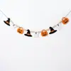 Suministro exclusivo transfronterizo: Sombrero de Bruja, Fantasma, Calabaza, Pancarta Espeluznante de Fieltro, Decoración para Fiesta de Halloween, Servicio OEM