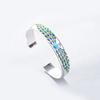 Pulsera de Pavo Real estilo Étnico Temperamento para Mujer Mori Cloisonné Patrón de Pavo Real Pulsera Regalo Suministro para Comercio Electrónico