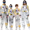 Fantasia de astronauta para cosplay de Halloween, macacão de homem do espaço, traje espacial, roupa para festa de feriado de role-playing