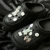 Acessórios Crocs Fivelas Decorativas DIY para Sapatos Femininos Flor de Sapato Zhibixing Conjunto de Acessórios para Sapatos Fivela Flor de Sapato Popular de Alta Qualidade