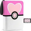 Álbum de Tarjetas Pequeño de 9 Ranuras Transfronterizo, Popular Álbum de Tarjetas de Pokémon Coreano, Portatarjetas de PU, Álbum de Almacenamiento de Tarjetas de Juego, Tarjetas Pequeñas