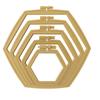 Bordado Cruzado Elástico Bordado Hexagonal Elástico Ranura Elástica Ajustable Bastidor Elástico para Bordado Bastidor de Bordado Herramienta para Punto de Cruz Accesorios