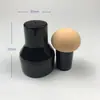 Esponja de Maquillaje Redonda y de Cabeza de Hongo, Hidrofílica para Uso Húmedo y Seco, Se Expande al Contacto con el Agua, Esponja de Aire para Maquillaje, Huevo de Belleza al por Mayor