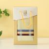 Caja de regalo prefabricada del fabricante Toalla Hogar Toalla facial suave Lisa Satén Toalla de puro algodón Regalo de agradecimiento Bienestar Se puede imprimir L