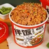 Mezcla de Arroz Instantáneo Cuarta Señorita en Cubeta, Lista para Comer, No Requiere Cocción, Arroz Autocalentable, Arroz Instantáneo Conveniente, Caja Completa al por Mayor