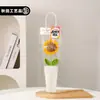 Regalo para el Día del Maestro: Ramo de girasoles tejido a mano, girasoles artificiales, un regalo para maestros en el Día del Maestro
