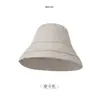 Nuevo Sombrero de Pescador Negro de Moda para Primavera y Verano para Hombres y Mujeres, Versátil Estilo Coreano Sombrero para el Sol con Protección Solar