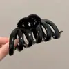 Elegante Pinza para el Cabello con Lazo Estilo Nuevo 2026 para Mujer, Cabello Semirecogido, Pinza de Garra para la Parte Posterior de la Cabeza para Cabello Fino, Sensación de Alta Gama, Pinza de Tiburón