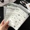 Sacos Autoadesivos de OPP com Estampa de Desenho Animado de um Filhote, Sacos Plásticos Autoadesivos para Acessórios, Sacos Autoadesivos Adesivos Tipo Polaroid