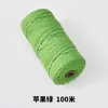 Corda de Algodão Revestida para Guia de Animal de Estimação Corda de Tecelagem DIY Feita à Mão Material de Linha Coleira para Cão e Gato Linha de Algodão Multicolorida