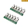 Pinzas A prueba de Viento de Acero Inoxidable Recubiertas de Plástico, Antideslizantes, Sin Marcas, Pinzas Individuales para Secar Sombreros, Calcetines, Ropa, Almacenamiento Fuerte para Bocadillos
