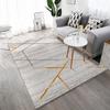 Alfombra de Sala de Estar Moderna Simple Nórdica Hogar Sofá Mesa de Centro Tapete Rectangular Habitación Dormitorio Cama Completa Tapete de Piso de Noche