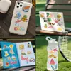 50 Pegatinas de Vibras Frescas de Verano, Pegatinas Impermeables para Decoración de Cuaderno DIY, Maleta