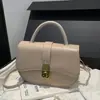 Bolso de Moda para Mujer 2025 Primavera/Verano Nueva Moda Bolso Silla de Montar Casual Versátil Vintage Bolso de Hombro Cruzado