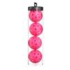 Barril de plástico para pelotas de pico súper duro moldeo por inyección luminoso entrenamiento de golf 40 hoyos pelota de agujero Set de Pickleball