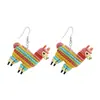 Carnaval Mexicano Cinco De Mayo Transfronteiriço Brincos Coloridos de Frutas em Acrílico Personalidade Fashionável Pingentes Divertidos de Feriado