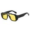 Moda Europea y Americana 2026 Nuevas Gafas de Sol Retro de Doble Puente Estilo Callejero Versátiles Unisex Protección UV Gafas de Moda