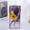 Día de la Madre Día del Maestro Regalo Flor de Jabón Rosa Girasol 3.8 Festival de la Diosa Madre Enviar Amiga Novia