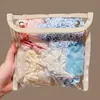 Scrunchies infantiles dulces que no dañan el cabello, coleteros de alta gama para niñas, gomas elásticas para el cabello, accesorios para el cabello y adornos para el cabello