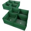 Canteiro de plantio de jardim 6 sacos de plantio de jardim de malha sacos de plantio de beleza de plantas quatro sacos de mudas de cultivo de batata de treliça