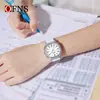 Nuevo Reloj Ofns para Hombres y Mujeres, Exámenes de Secundaria y Preparatoria, Reloj Silencioso, Reloj Solo para Niños Hora, Reloj de Cuarzo Luminoso