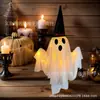 Decorações de Halloween, Enfeites de Lâmpada Fantasma Luminosa, Arranjos de Cena Atmosférica Decorativos, Adereços de Foto com Tema Fofo