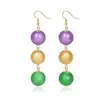 Pendientes de Carnaval Francés de Lujo Transfronterizos Europeos y Americanos, Pendientes Personalizados Estilo Ins, Exquisitos Accesorios Dulces-Cool de Fiesta para Mujeres
