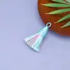 Franja Curta de Linha de Algodão Estilo Xizang Acessórios para Bolsa DIY Pingente Estilo Étnico Pequenos Enfeites e Acessórios Tecidos Artesanais