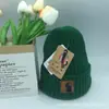 Gorro de otoño e invierno gorro para el frío moda europea y americana estilo ins moda sombrero de punto combinable pareja Calle hip hop gorro de lana cálido
