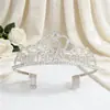 Acessórios de Cabelo Moda Estilo Ins Tiara Princesa with Strass Festa de Aniversário Coroa Menina de Aniversário Faixa de Cabeça Atacado