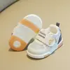 Zapatos de caminar para bebé de dibujos animados con suelas blandas, zapatos de estabilidad para lactantes, zapatos casuales para niños, nuevos zapatos chillones para niñas de primavera y otoño 2026