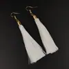 Pendientes de Borlas Estilo Japonés y Coreano Pendientes Largos Elegantes Estilo Étnico Accesorios para Cheongsam Rojo Vintage Accesorios para Orejas Estudiantes Mujeres