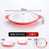 Hot Pot Yijing Louça de Melamina Prato Comercial para Intestino de Ganso Prato para Tripa de Boi Fatiada Pratos Criativos para Hot Pot de Hotel com Gelo Seco